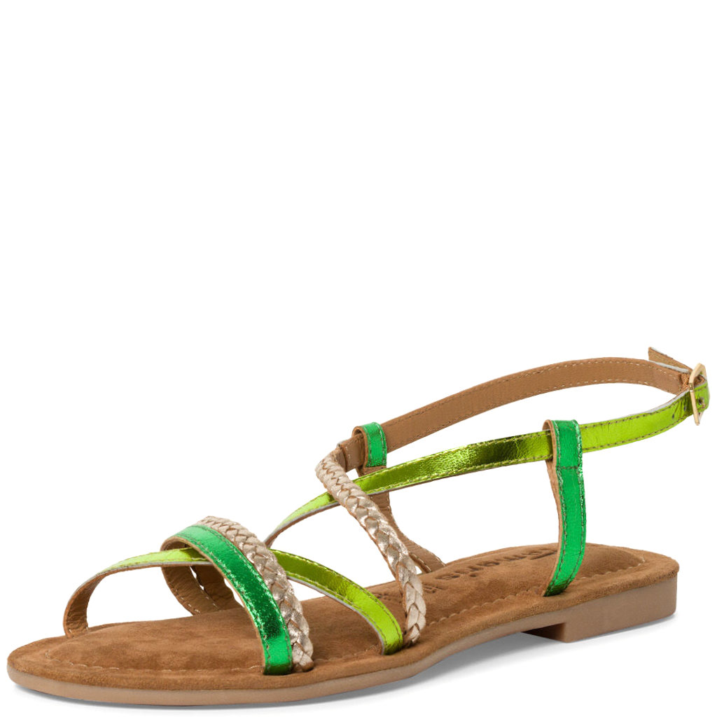 Sandalo 28139 Verde Multicolor