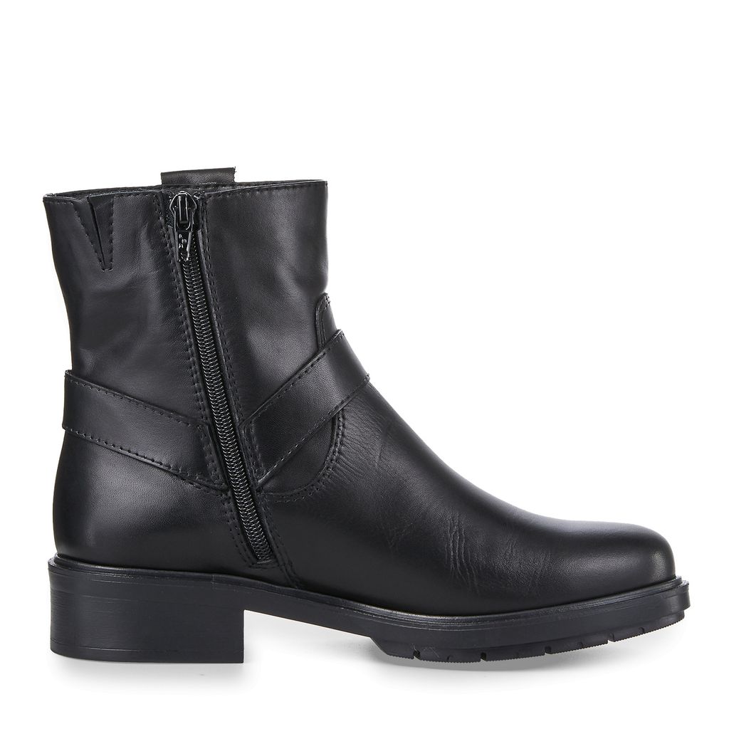 Stivaletto Tacco Medio Nero 25305 - immagine 2