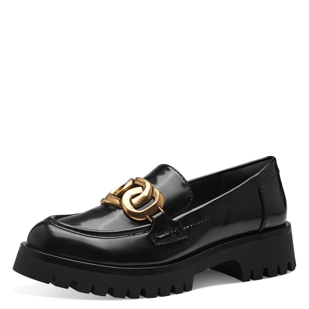 Mocassino nero 24790