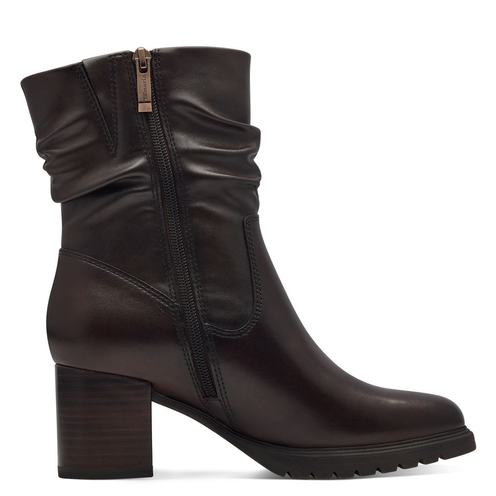 Stivaletto Marrone Tacco Alto 25367 - immagine 2