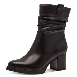 Stivaletto Marrone Tacco Alto 25367