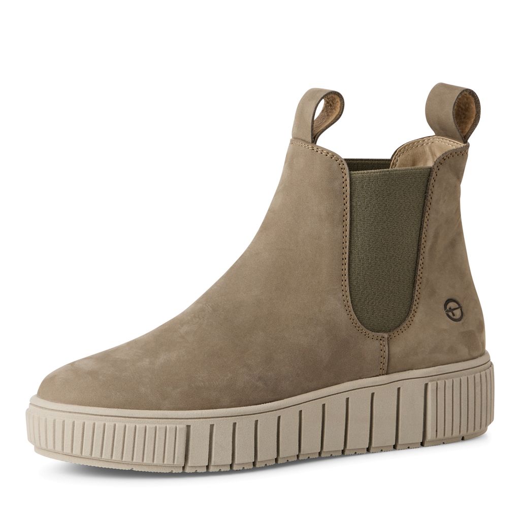 Stivaletto doppi elastici verde 25403