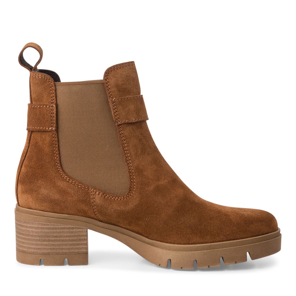 Stivaletto Cuoio Tacco Medio 25447 - immagine 2