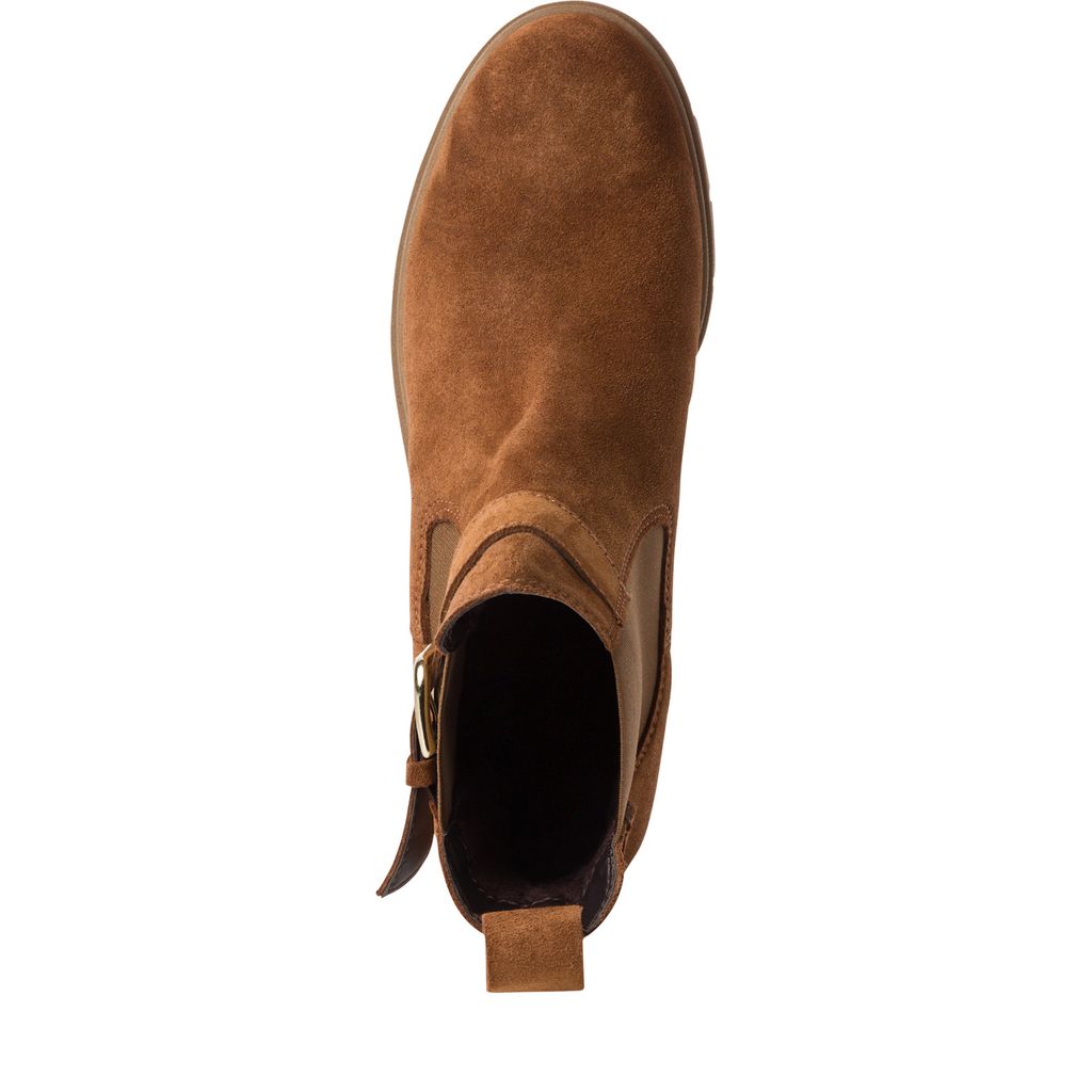 Stivaletto Cuoio Tacco Medio 25447 - immagine 3