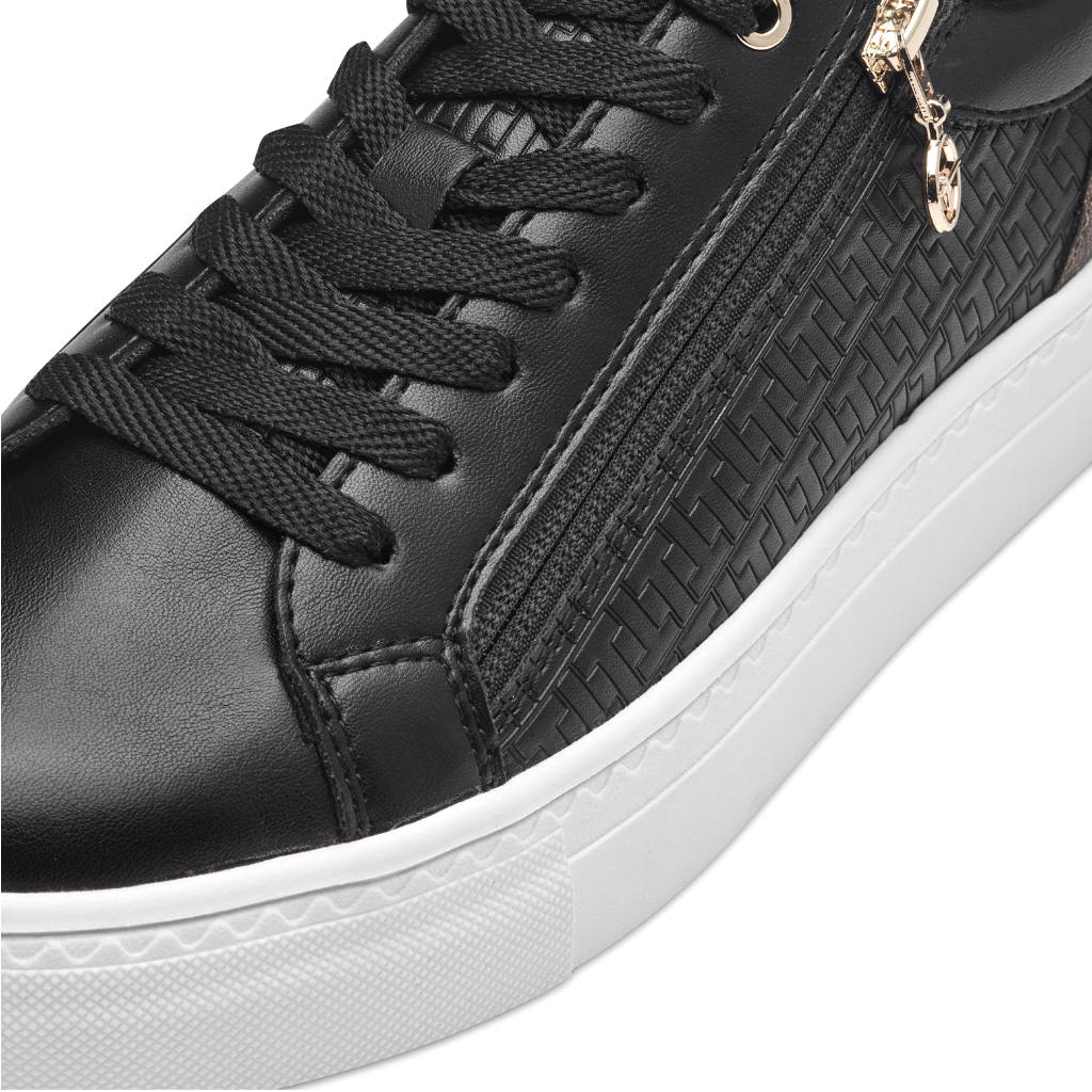 Sneaker Platform Nera 23313 - immagine 2