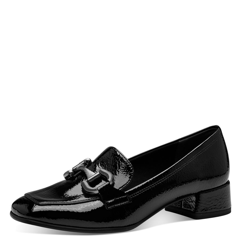 Mocassino Tacco medio Nero 24316