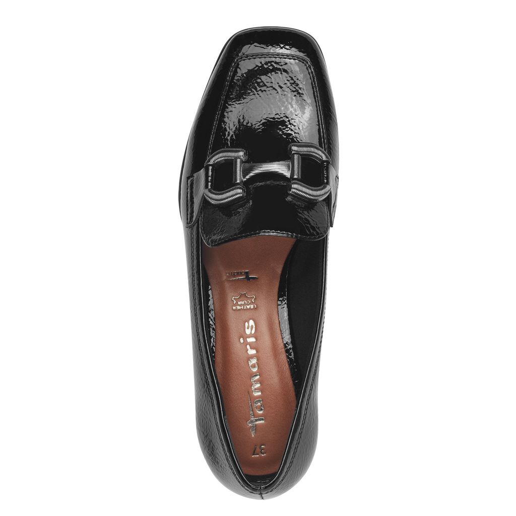 Mocassino Tacco medio Nero 24316 - immagine 4