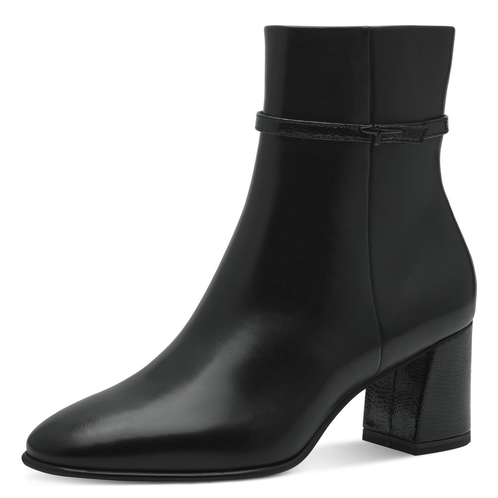 Stivaletto Nero Tacco Alto 25336