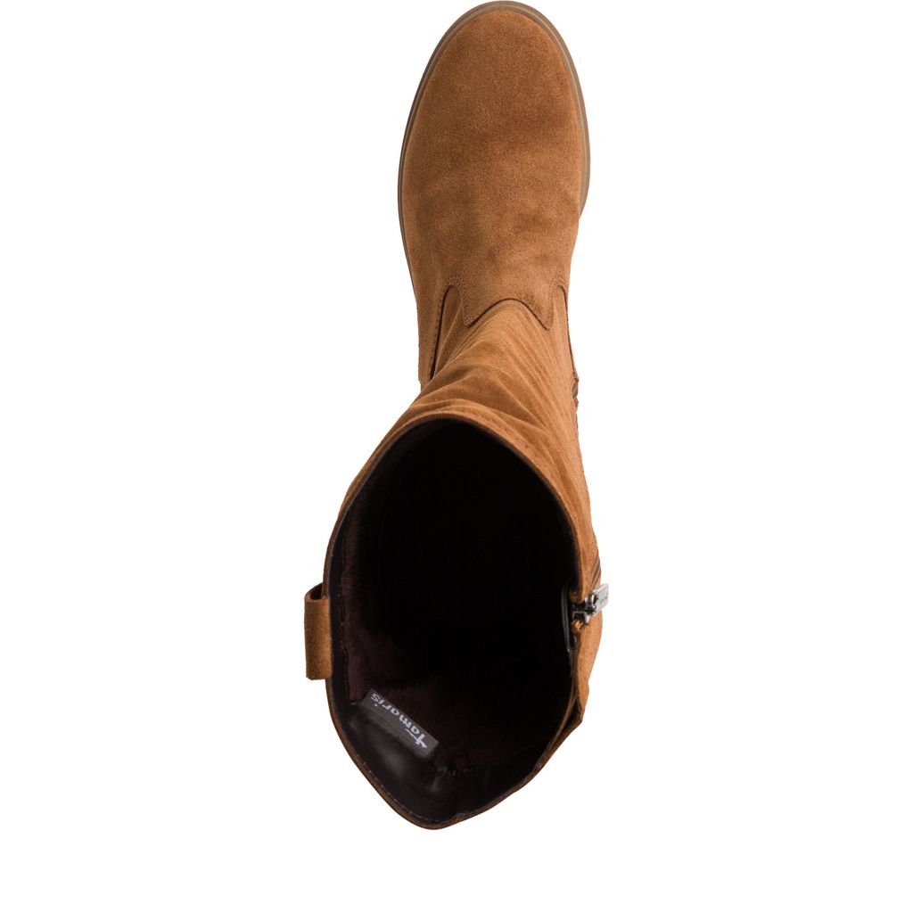 Stivale Cuoio Tacco Medio 25601 - immagine 3
