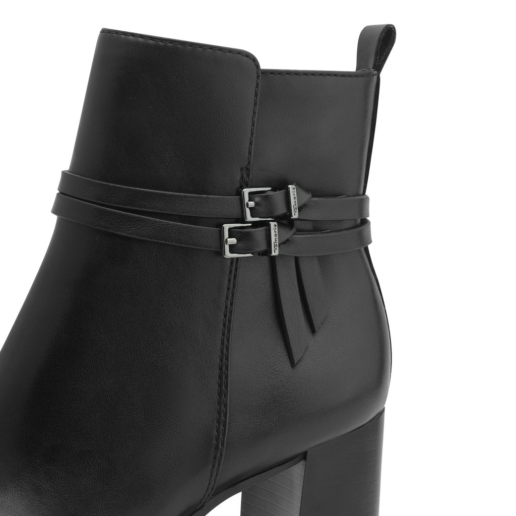 Stivaletto Nero Tacco Alto 25397 - immagine 2