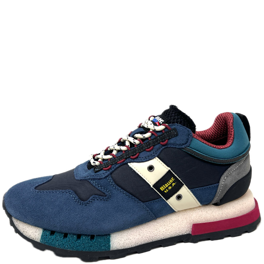 Sneaker Uomo Blauer HERON02 Blu