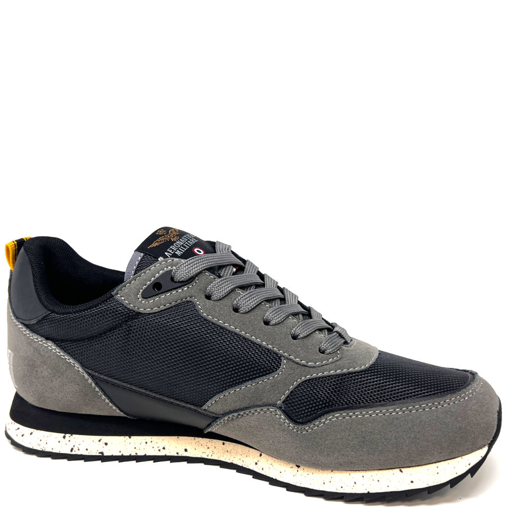 Sneaker Nera e Grigia Uomo Aeronautica Militare 288CT3379 - immagine 2