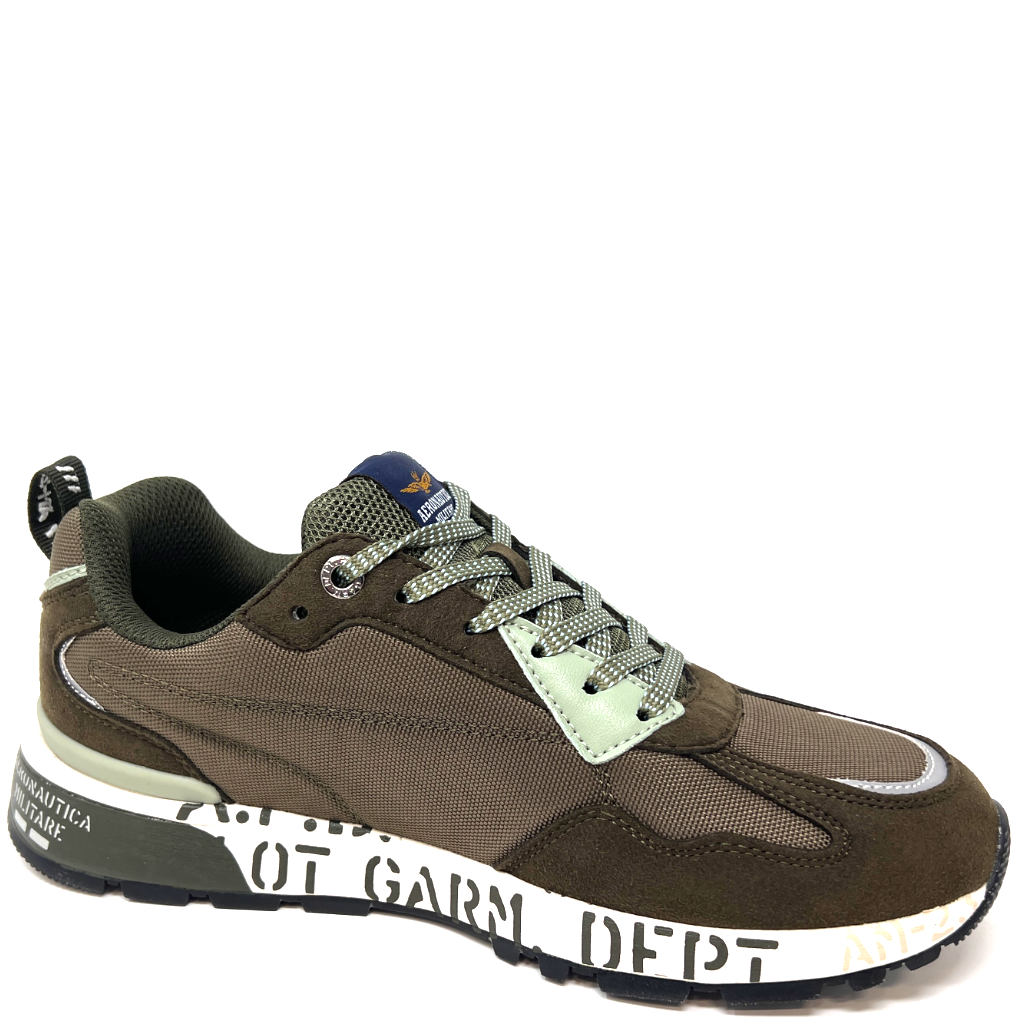 Sneaker Verde Uomo Aeronautica Militare 276CT3380 - immagine 2