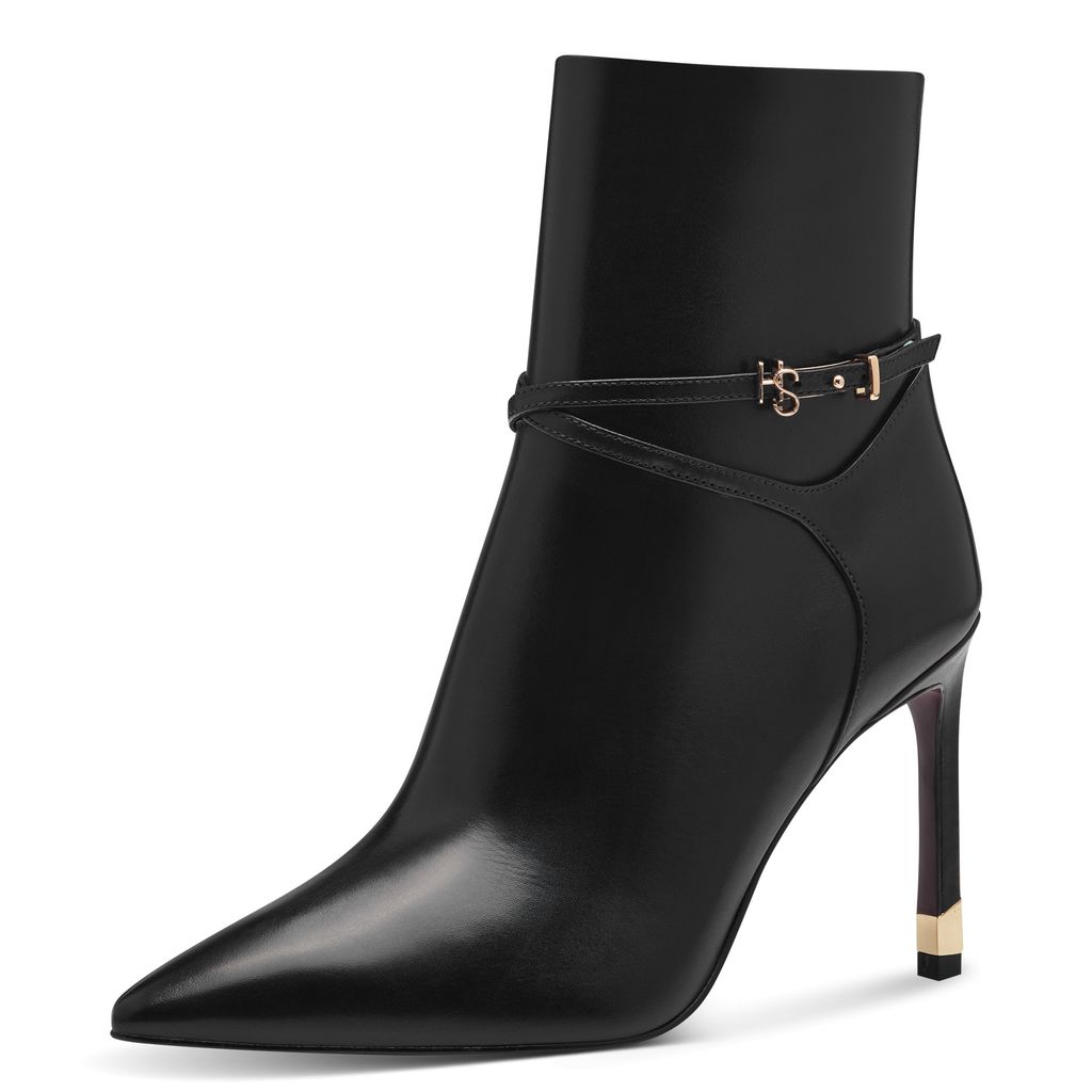 Stivaletto Nero Tacco Alto 25304