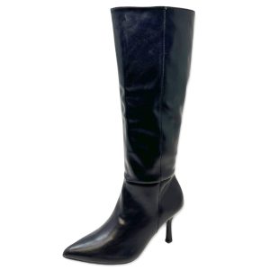 Stivale nero Tacco Alto A0807ANE