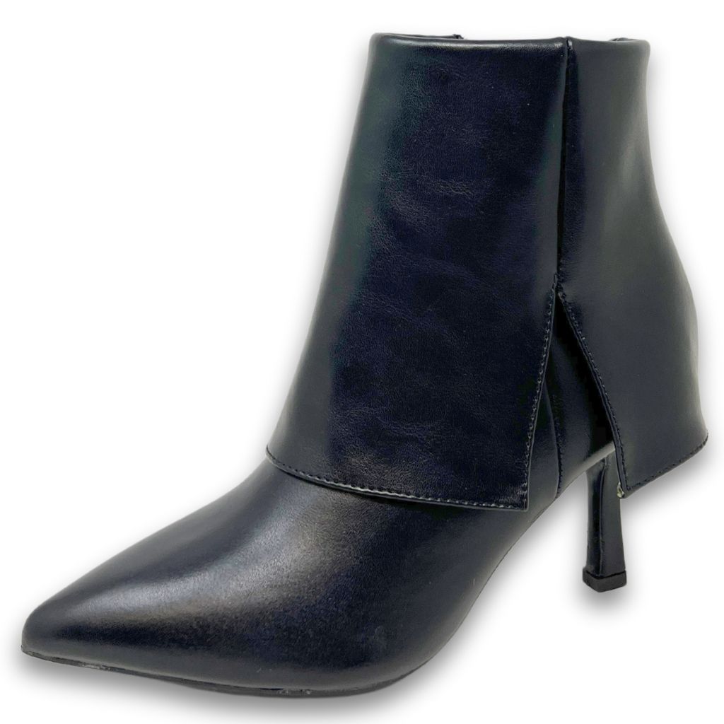 Stivaletto Nero Tacco Alto A0825ANE