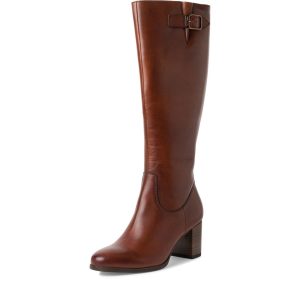 Stivale Marrone Tacco Alto 25547