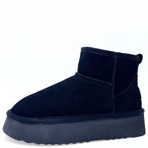 Stivaletto Camoscio Nero GS477