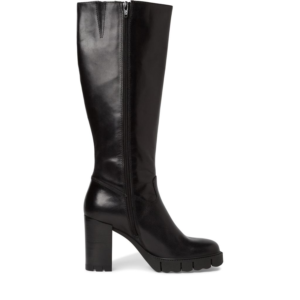 Stivale Nero Tacco Alto 25634 - immagine 2