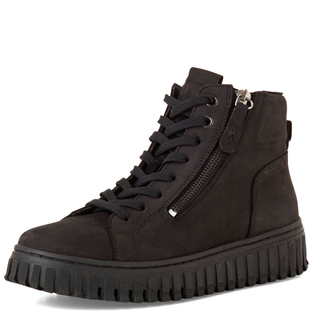 Sneaker nera Alta 25206