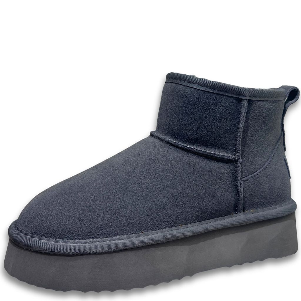 Stivaletto Camoscio Grigio GS477