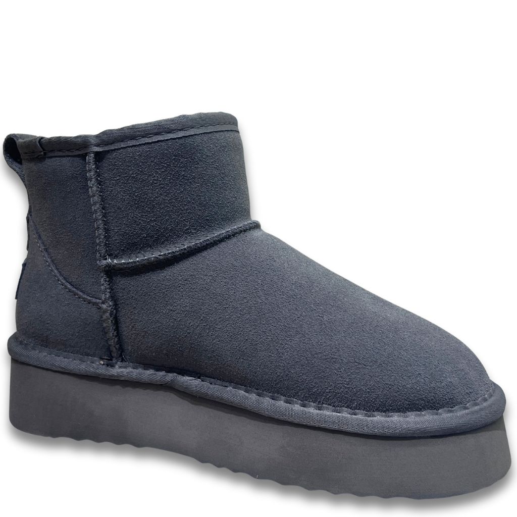 Stivaletto Camoscio Grigio GS477 - immagine 2