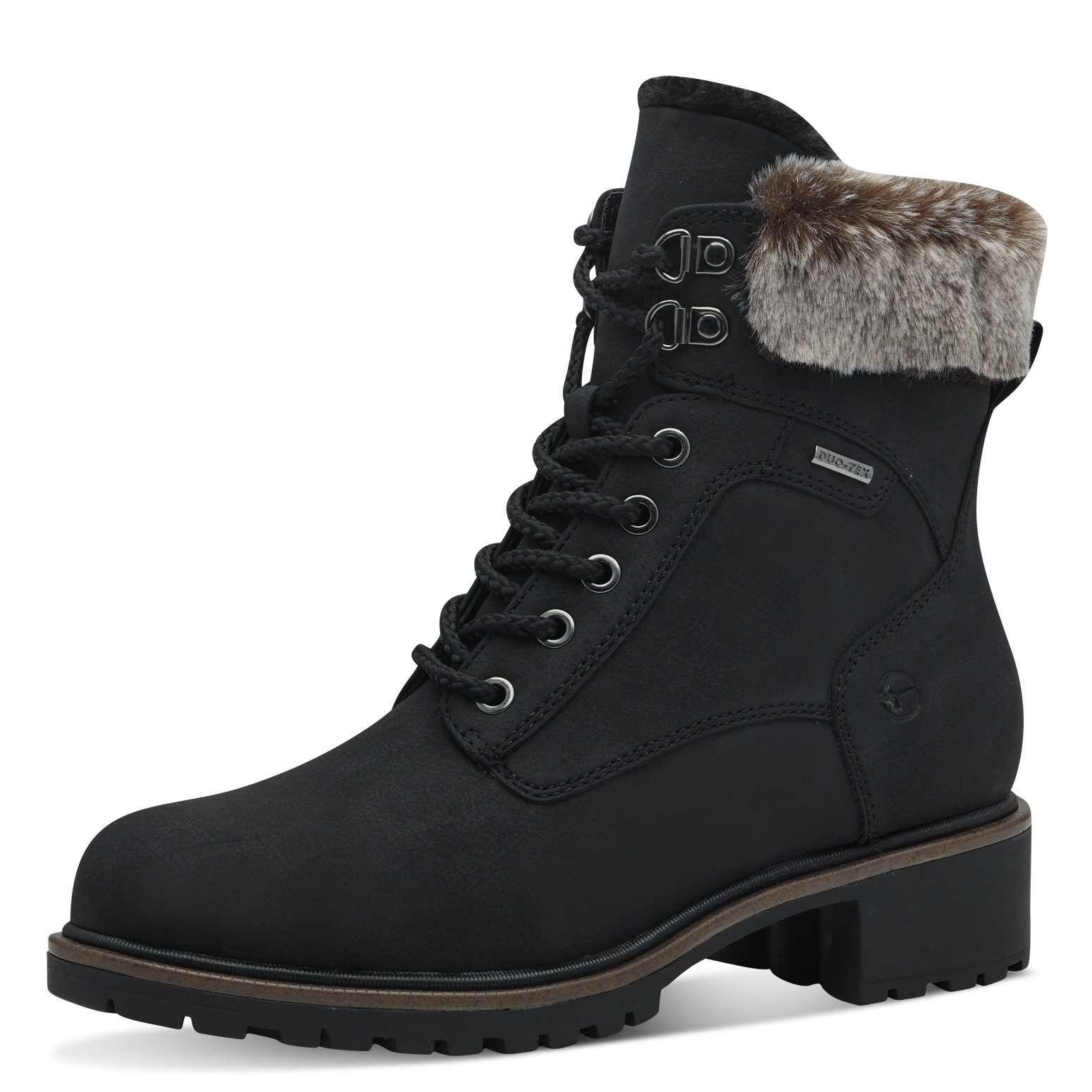 Stivaletto Lacci Nero 26266