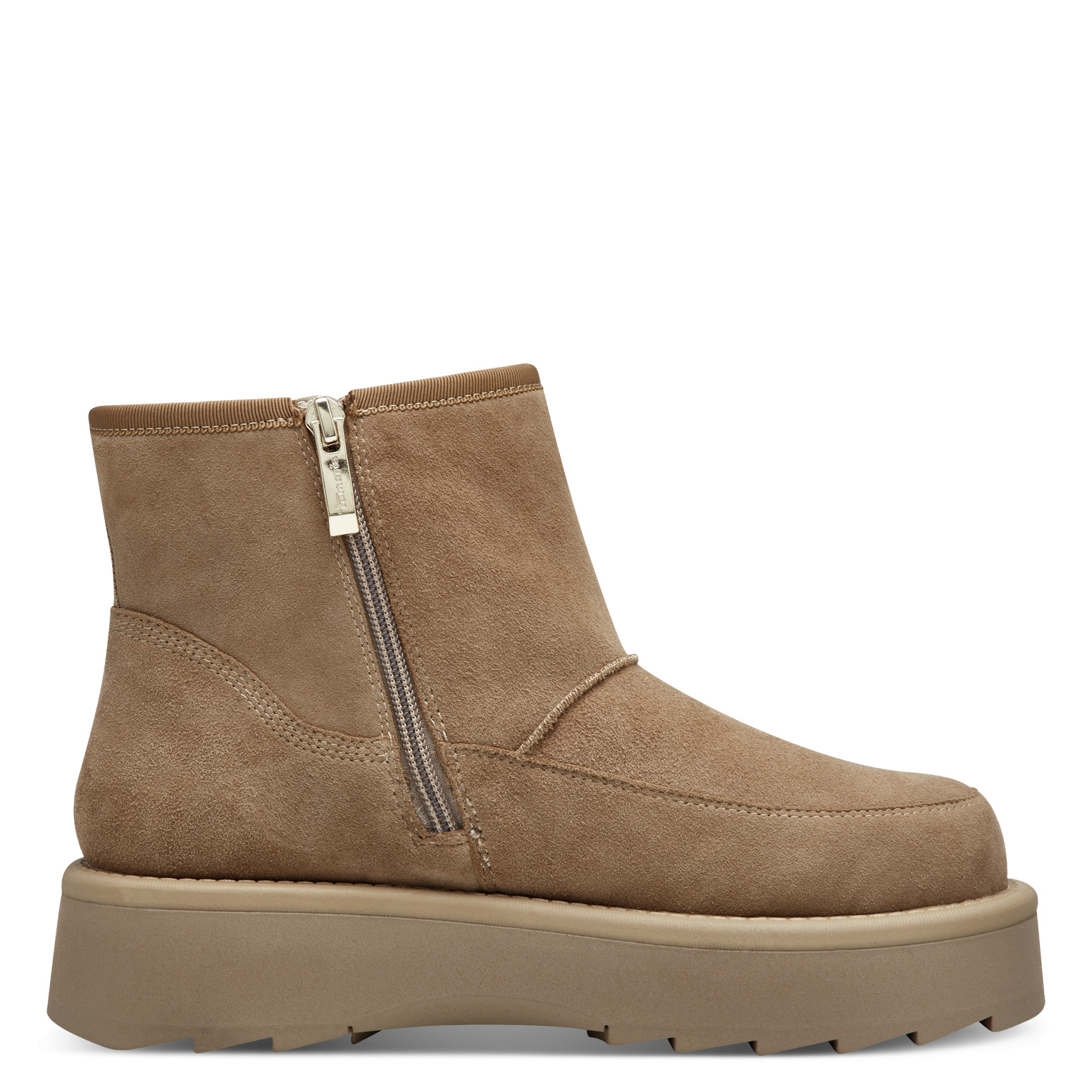 Stivaletto Zeppa Camel 26818 - immagine 3