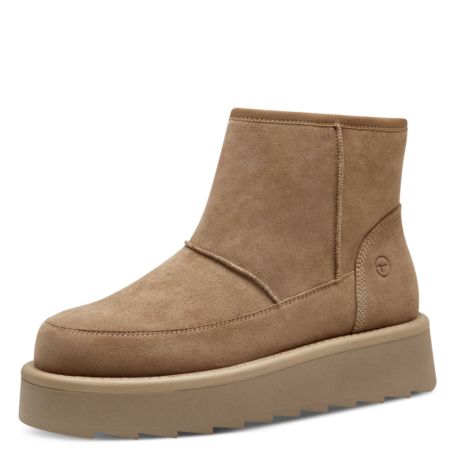 Stivaletto Zeppa Camel 26818