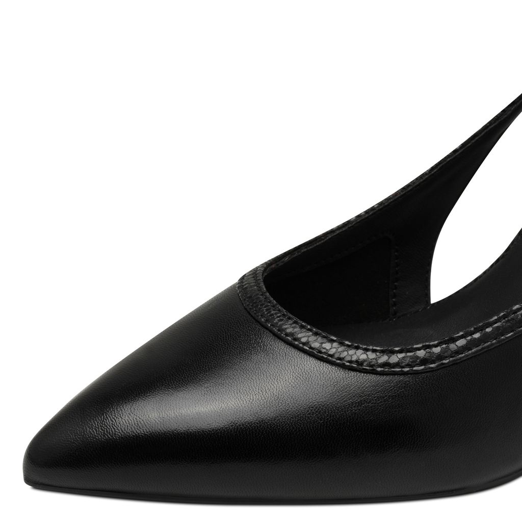 Scarpa Tacco Alto Nera 22436 - immagine 4