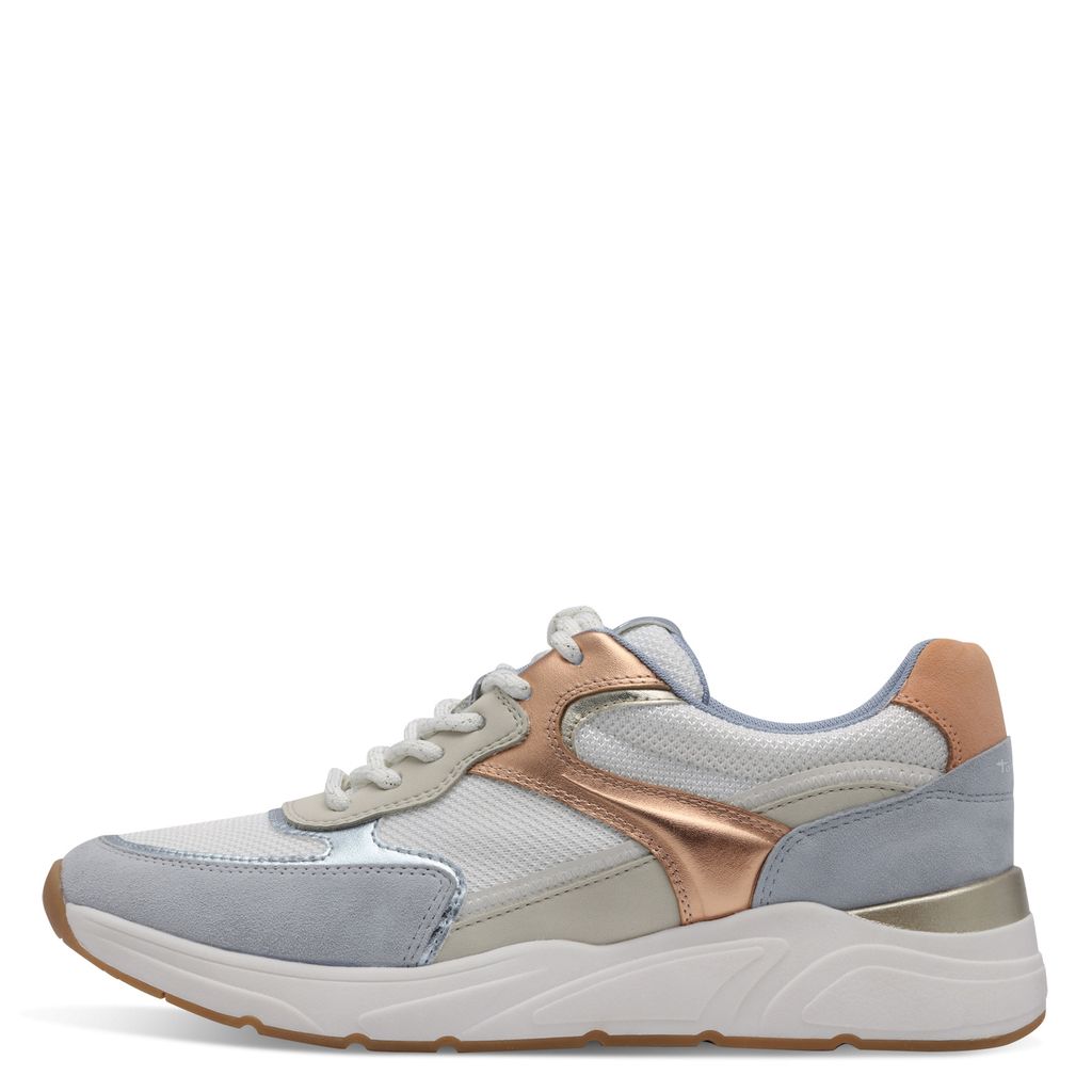Sneaker Azzurro Chiaro Bianca 23745 - immagine 2