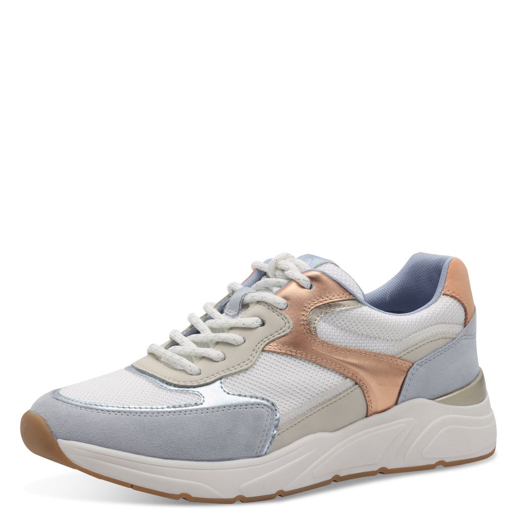 Sneaker Azzurro Chiaro Bianca 23745