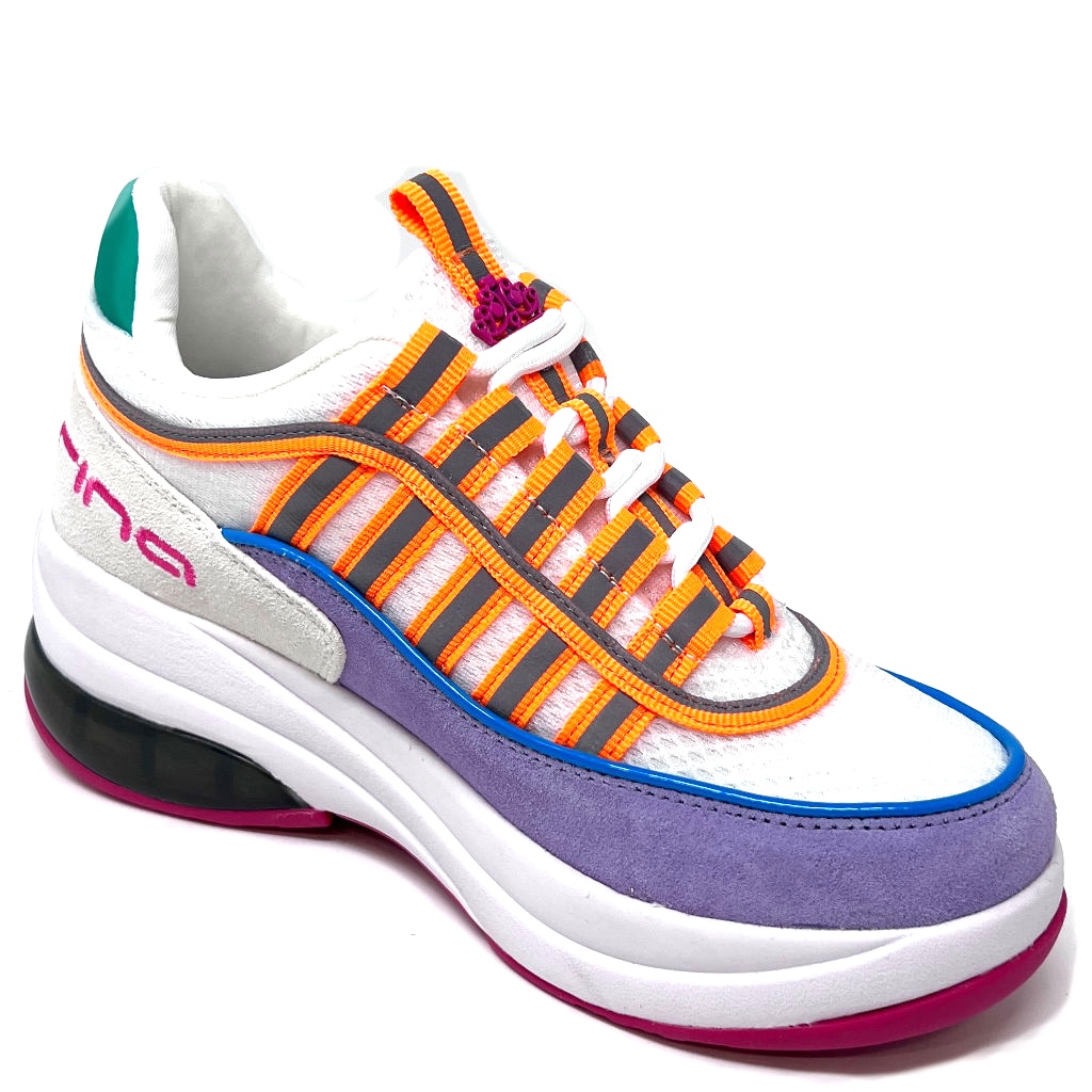 Sneaker UP Fornarina Lavanda Multi - immagine 2