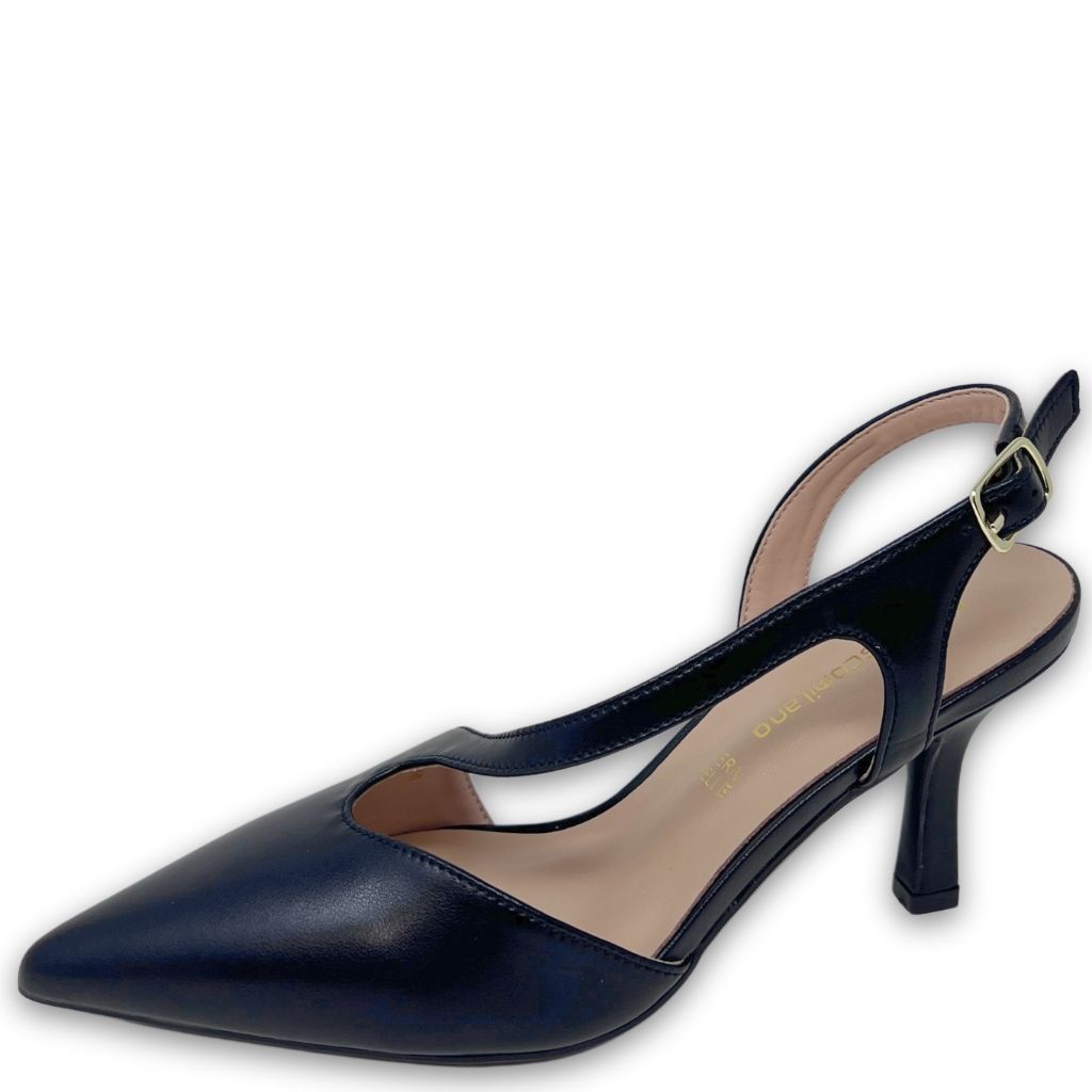Scarpa Tacco Medio Nero A0813A