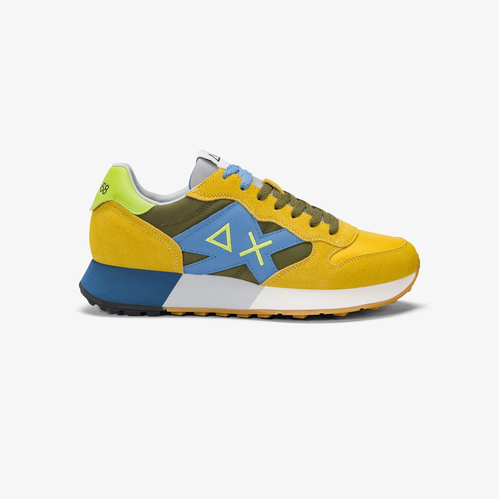 Sneaker Uomo Sun68 Z35112 Gialla Verde