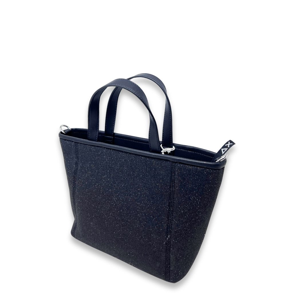 Borsa Glitter Nero Sun68 Z35266 - immagine 3