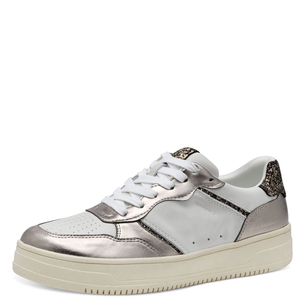Sneaker Bassa Grigia Bianca 23729