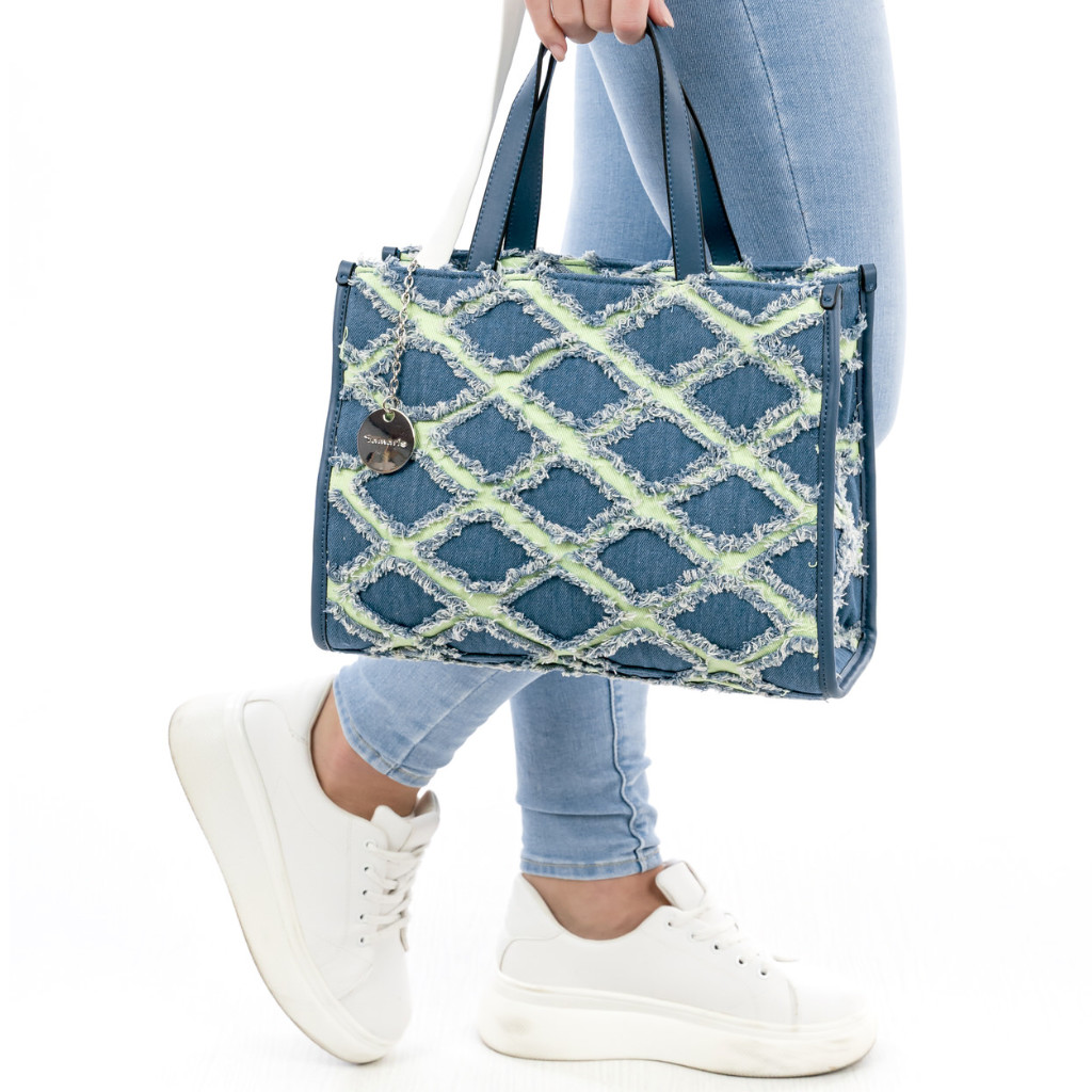 Borsa denim 33515 Tamaris