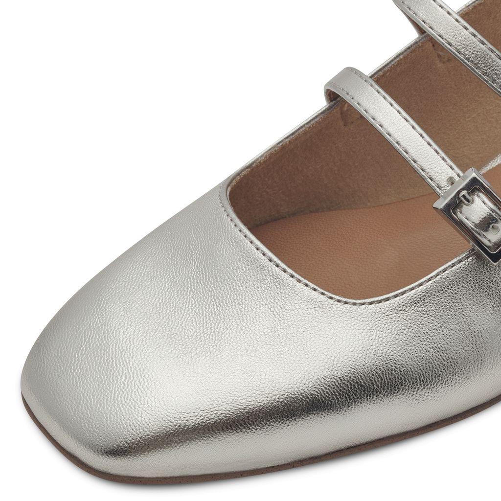 Scarpa Tacco Basso Oro 29510 - immagine 4