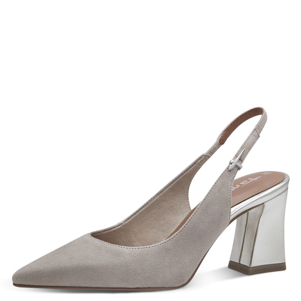 Scarpa Tacco Alto Grigia 29633