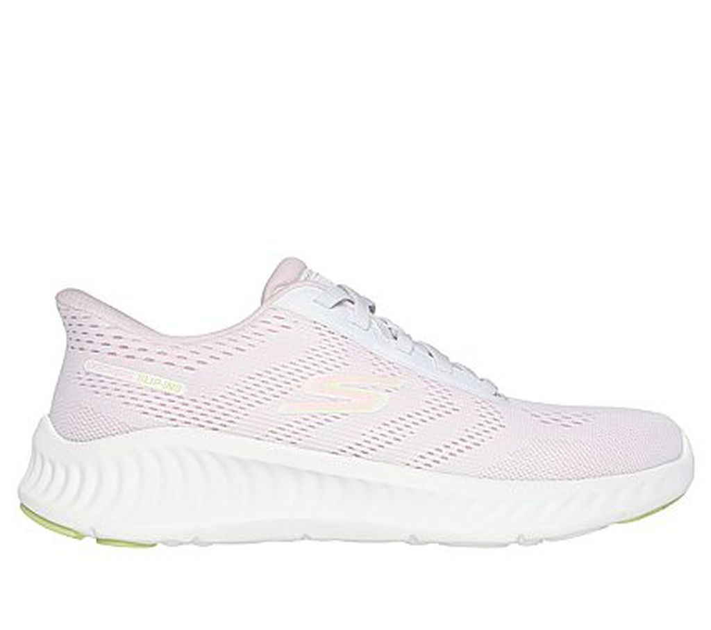 Skechers Sneaker Donna bianca rosa 125643WPK