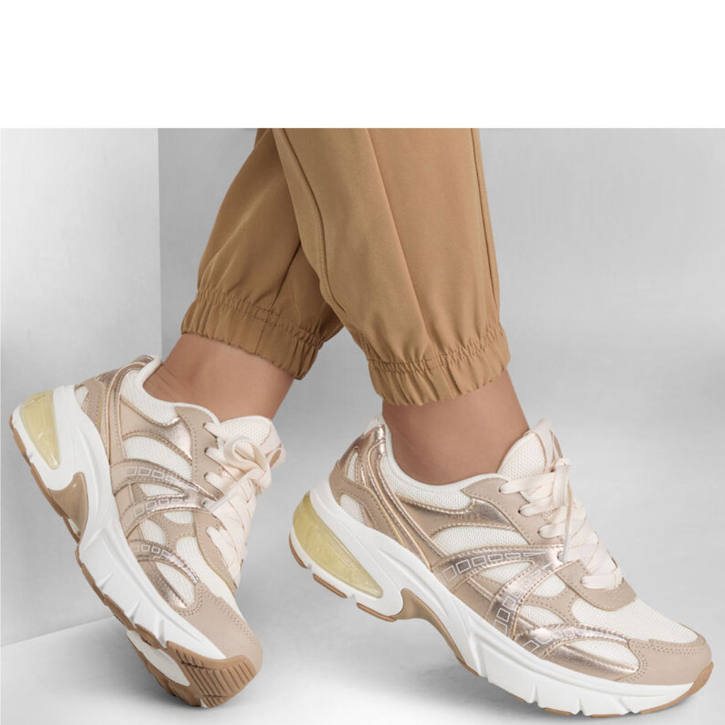 Skechers Sneaker Donna platino 177357RSGD - immagine 3