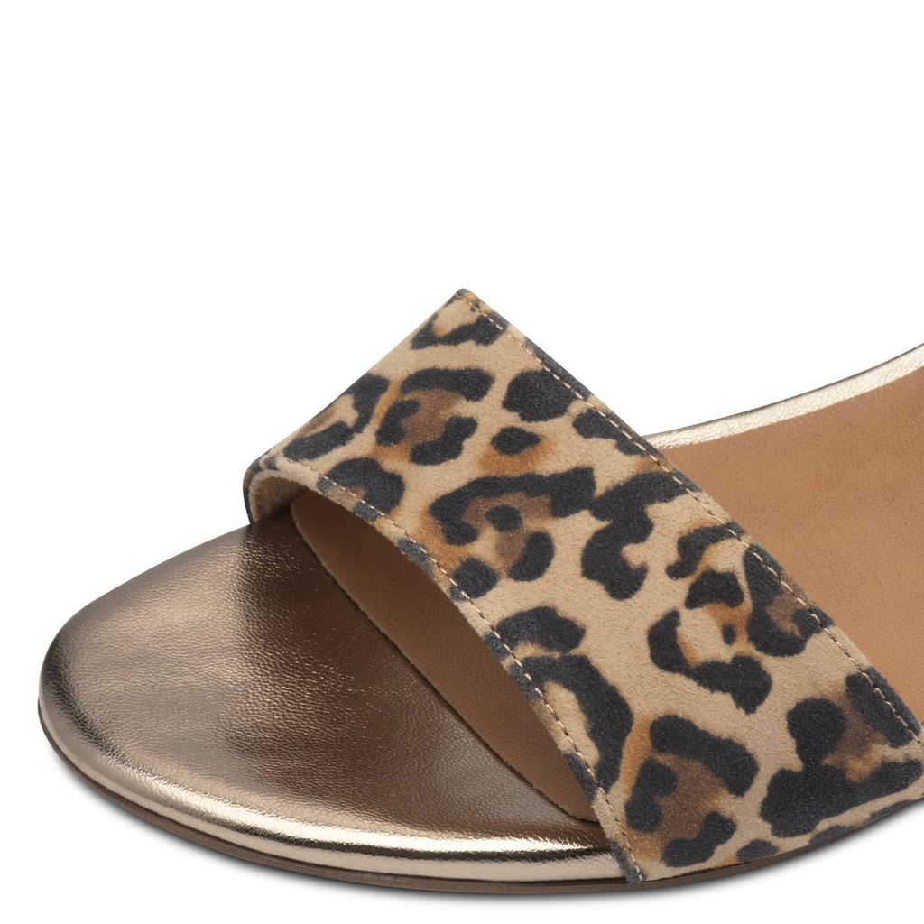 Sandalo Tacco Medio Leopardato 28291 - immagine 3
