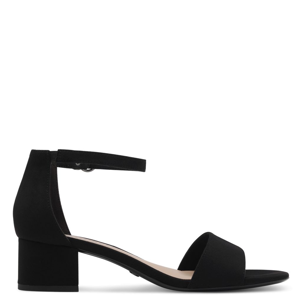 Sandalo Tacco Medio Nero 28201 - immagine 4