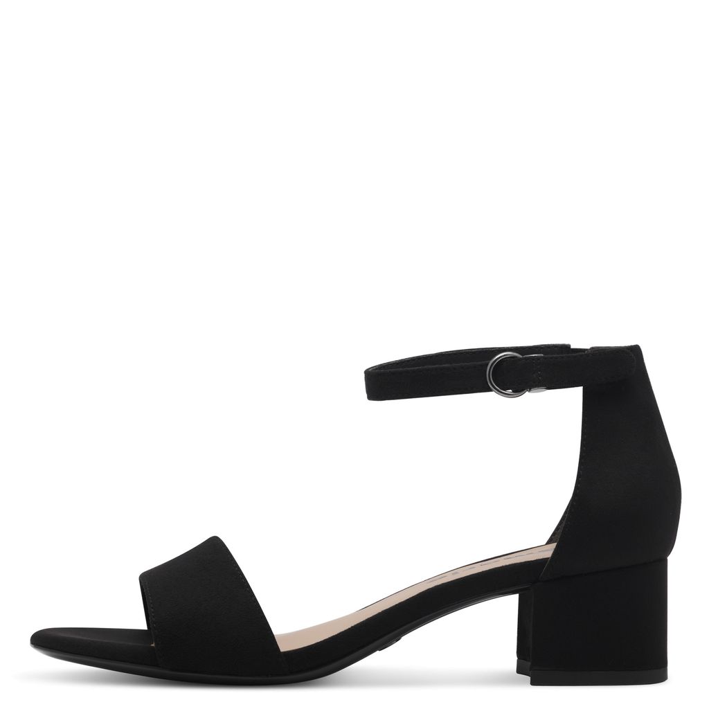 Sandalo Tacco Medio Nero 28201 - immagine 5