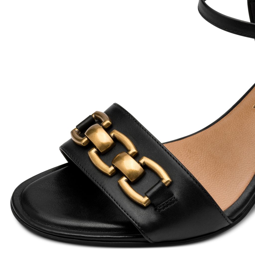 Sandalo Tacco Alto Nero 28353 - immagine 3