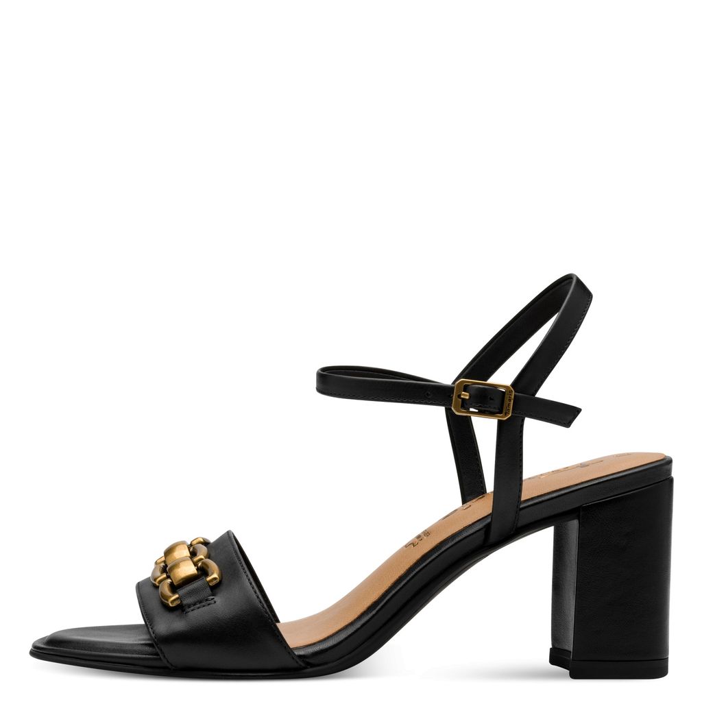 Sandalo Tacco Alto Nero 28353 - immagine 4