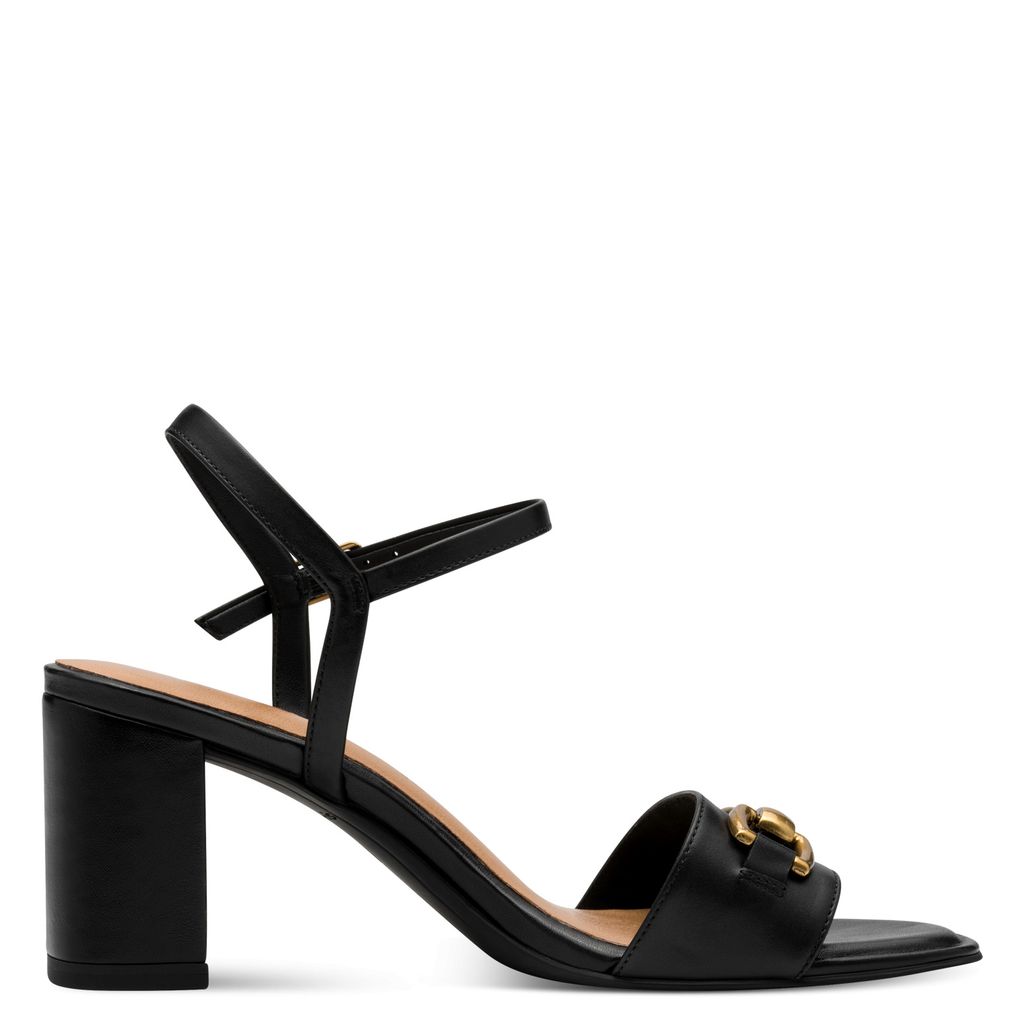 Sandalo Tacco Alto Nero 28353 - immagine 5