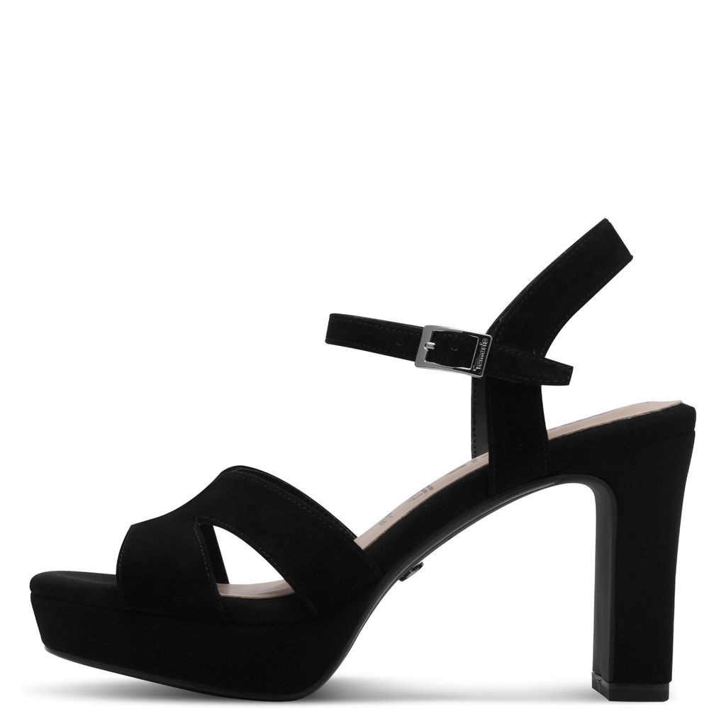 Sandalo Tacco Alto Nero 28309 - immagine 4