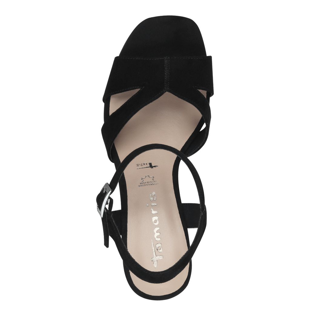 Sandalo Tacco Alto Nero 28309 - immagine 3